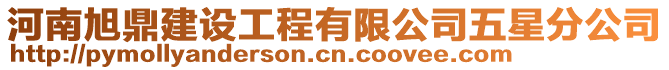 河南旭鼎建設(shè)工程有限公司五星分公司