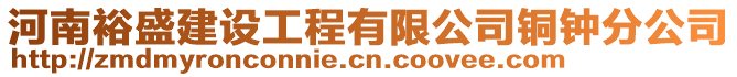 河南裕盛建設(shè)工程有限公司銅鐘分公司