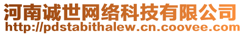 河南誠(chéng)世網(wǎng)絡(luò)科技有限公司