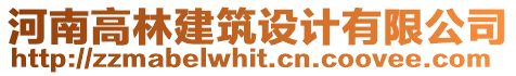 河南高林建筑設(shè)計有限公司