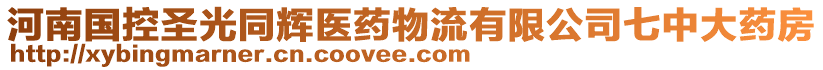 河南國控圣光同輝醫(yī)藥物流有限公司七中大藥房