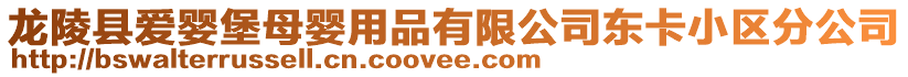 龍陵縣愛嬰堡母嬰用品有限公司東卡小區分公司