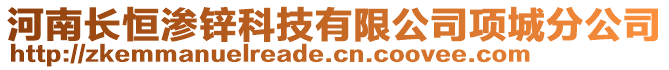 河南長恒滲鋅科技有限公司項(xiàng)城分公司