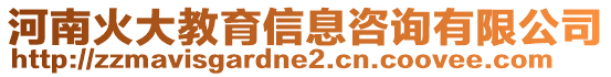 河南火大教育信息咨詢有限公司