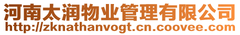 河南太潤(rùn)物業(yè)管理有限公司