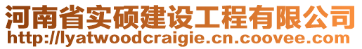 河南省實(shí)碩建設(shè)工程有限公司