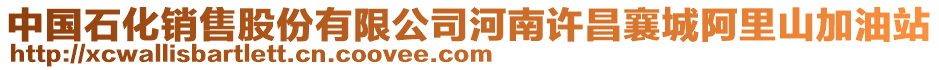 中國石化銷售股份有限公司河南許昌襄城阿里山加油站