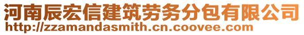 河南辰宏信建筑勞務分包有限公司