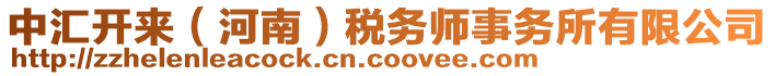 中匯開來（河南）稅務師事務所有限公司