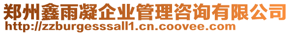 鄭州鑫雨凝企業(yè)管理咨詢有限公司