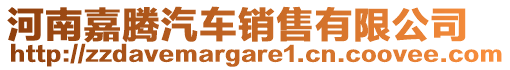 河南嘉騰汽車銷售有限公司