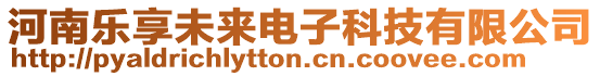 河南樂享未來電子科技有限公司