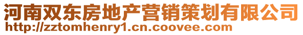 河南雙東房地產(chǎn)營(yíng)銷(xiāo)策劃有限公司