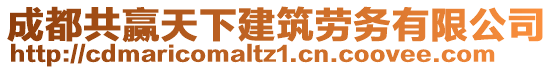 成都共贏天下建筑勞務(wù)有限公司