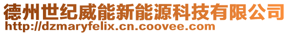 德州世紀威能新能源科技有限公司