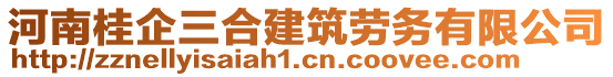 河南桂企三合建筑勞務有限公司