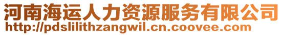 河南海運(yùn)人力資源服務(wù)有限公司