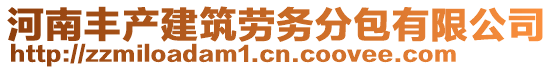 河南豐產(chǎn)建筑勞務(wù)分包有限公司