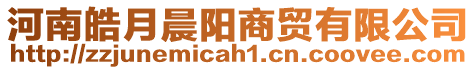 河南皓月晨陽商貿(mào)有限公司