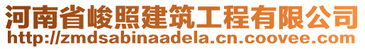 河南省峻照建筑工程有限公司