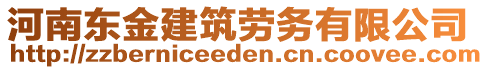 河南東金建筑勞務(wù)有限公司