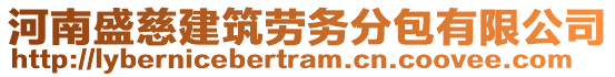 河南盛慈建筑勞務(wù)分包有限公司