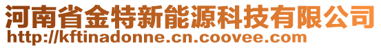 河南省金特新能源科技有限公司