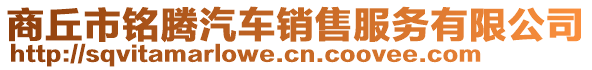 商丘市銘騰汽車銷售服務(wù)有限公司