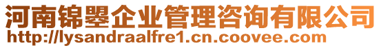 河南錦曌企業(yè)管理咨詢有限公司