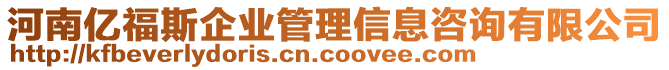 河南億福斯企業(yè)管理信息咨詢有限公司