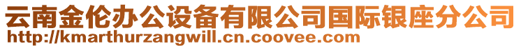 云南金倫辦公設(shè)備有限公司國(guó)際銀座分公司