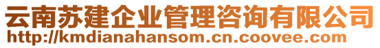 云南蘇建企業(yè)管理咨詢有限公司