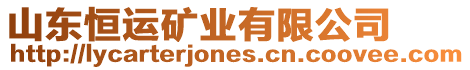 山東恒運礦業有限公司