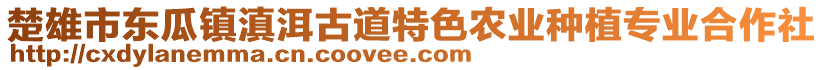 楚雄市東瓜鎮(zhèn)滇洱古道特色農(nóng)業(yè)種植專業(yè)合作社