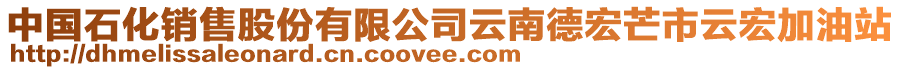 中國(guó)石化銷售股份有限公司云南德宏芒市云宏加油站