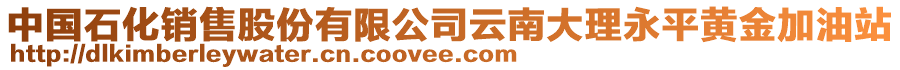 中国石化销售股份有限公司云南大理永平黄金加油站