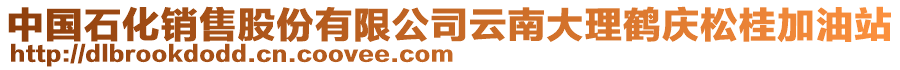 中國(guó)石化銷售股份有限公司云南大理鶴慶松桂加油站