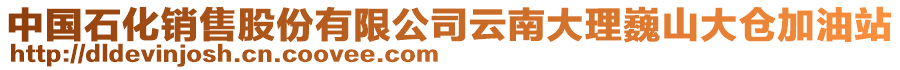 中國(guó)石化銷售股份有限公司云南大理巍山大倉(cāng)加油站