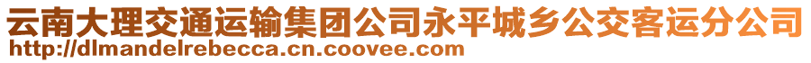 云南大理交通运输集团公司永平城乡公交客运分公司