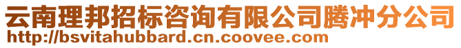 云南理邦招標(biāo)咨詢有限公司騰沖分公司