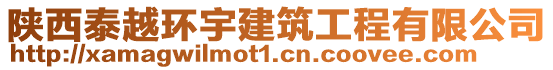 陜西泰越環(huán)宇建筑工程有限公司