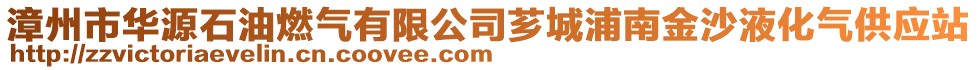漳州市華源石油燃?xì)庥邢薰舅G城浦南金沙液化氣供應(yīng)站