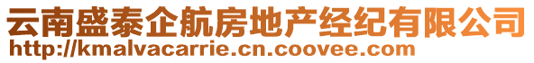 云南盛泰企航房地產(chǎn)經(jīng)紀(jì)有限公司