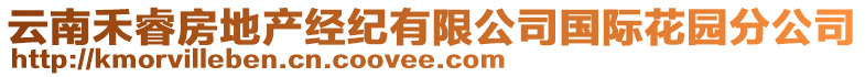 云南禾睿房地產(chǎn)經(jīng)紀(jì)有限公司國際花園分公司