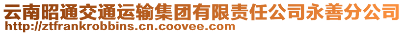 云南昭通交通運(yùn)輸集團(tuán)有限責(zé)任公司永善分公司