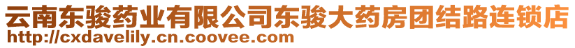 云南東駿藥業(yè)有限公司東駿大藥房團結(jié)路連鎖店