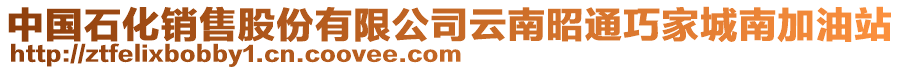 中國(guó)石化銷(xiāo)售股份有限公司云南昭通巧家城南加油站