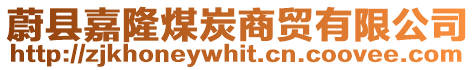 蔚縣嘉隆煤炭商貿(mào)有限公司