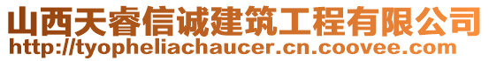 山西天睿信誠(chéng)建筑工程有限公司