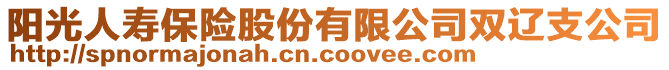 陽光人壽保險股份有限公司雙遼支公司